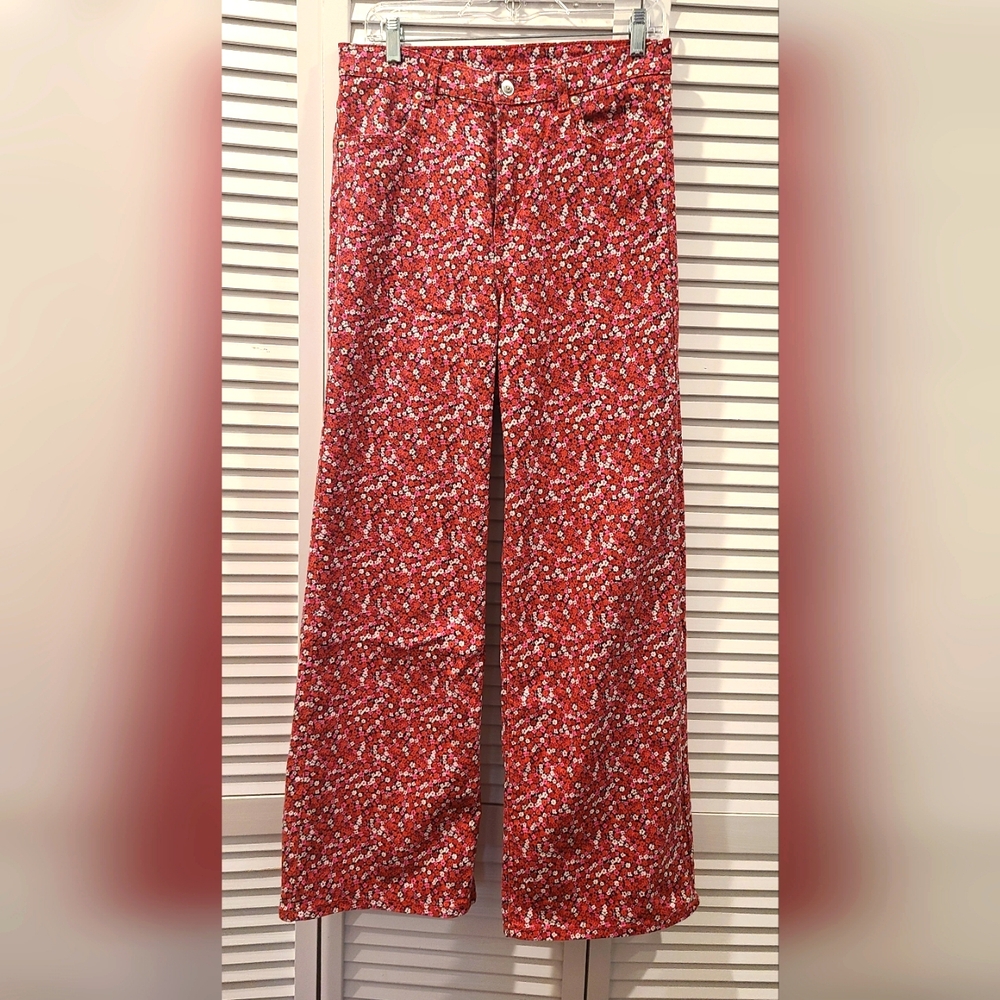H&M Floral  Jeans, 10